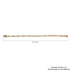 Diamant Armband ca. 19 cm 925 Silber Gelbgold Vermeil ca. 1,00 ct image number 4