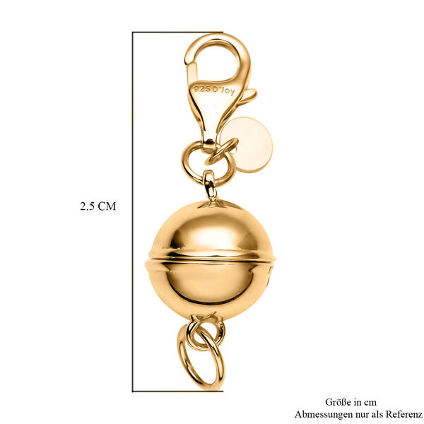 TOUCH und LOCK vergoldeter Silber-Magnet-Karabinerverschluss | SHOPLC 