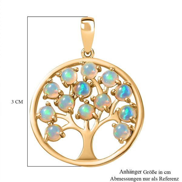 AA natürlicher, äthiopischer Welo Opal-Anhänger - 1 ct. image number 6