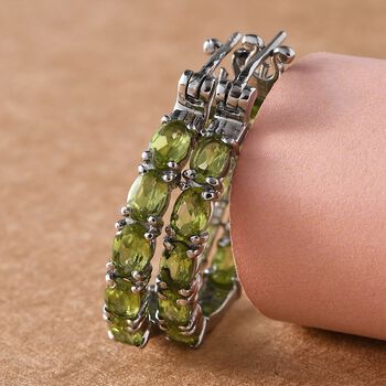 Peridot Inside-Out-Creolen