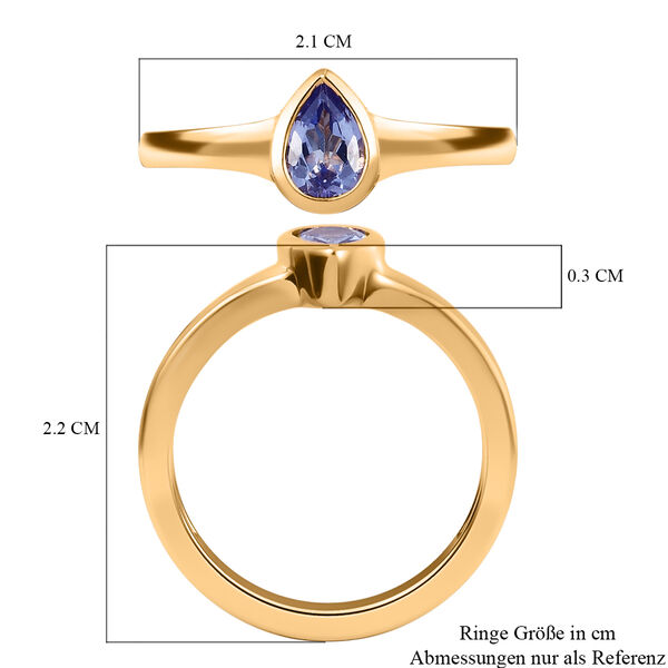 Tansanit Ring - 0,43 ct. image number 7