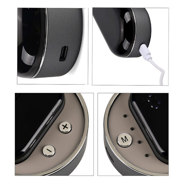 LIVMORE 4-in-1 EMS Impuls Massageger&auml;t, 12,5x5,5x3cm, Grau und schwarz image number 11