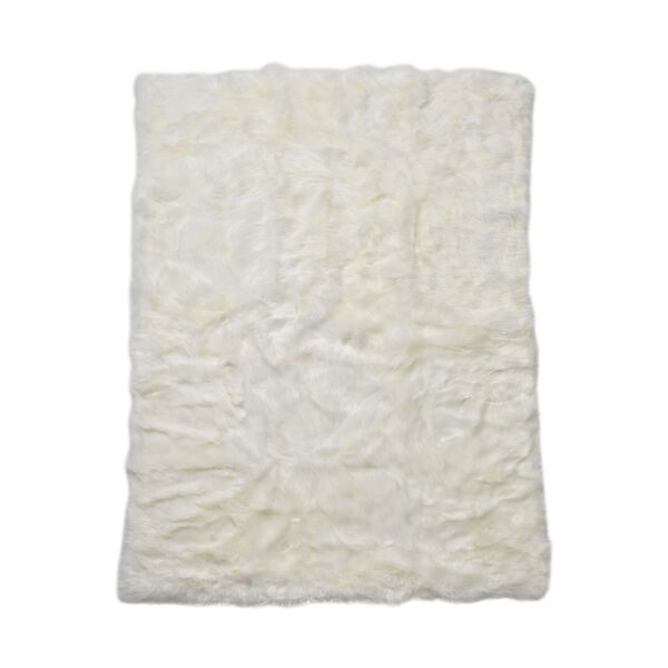 Luxury Edition: Kunstfell Teppich, 160x230cm, Wei&szlig; image number 2