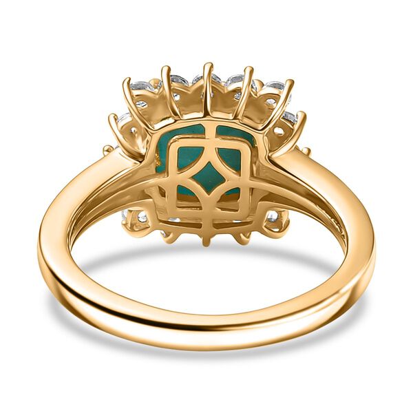 D&rsquo;Joy AA Sleeping Beauty T&uuml;rkis und Zirkon Ring - 3 ct. image number 6