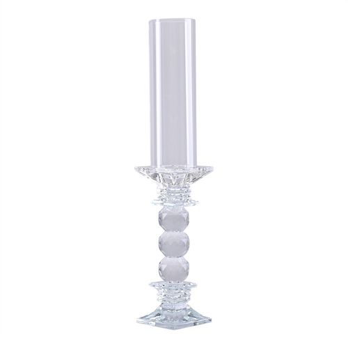 The 5th Season Kristall-Kerzenhalter, 47cm Höhe, Silber image number 0