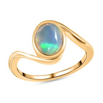 Nat&uuml;rlicher, &auml;thiopischer Opal-Ring - 0,85 ct.