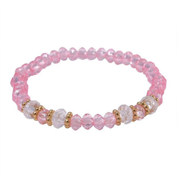 4er Set STRADA - Uhr mit Rosa Kristall Armb&auml;nder image number 7