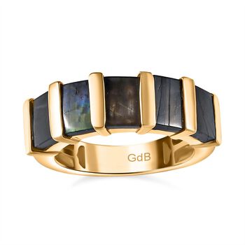 Labradorit Ring - 2,86 ct.