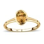 AAA Natürlicher, goldener Tansanit-Ring, 585 Gold  ca. 1,00 ct image number 3
