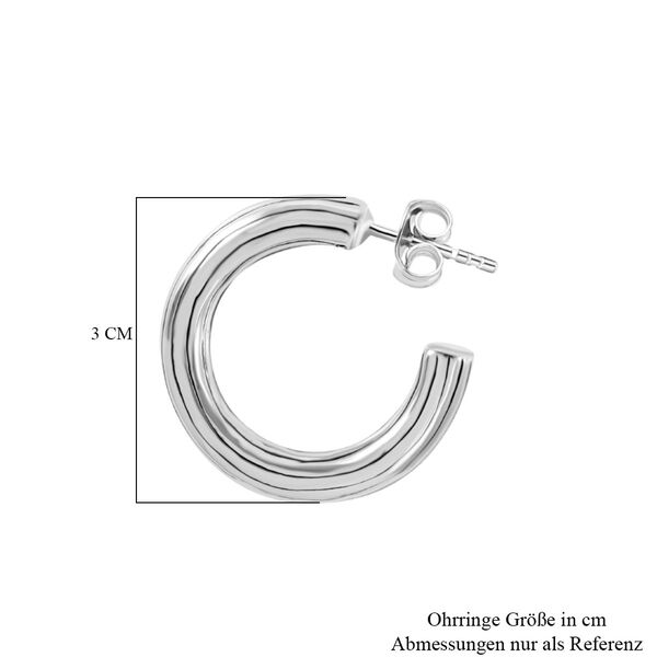 Elektroform halbe Creolen image number 3