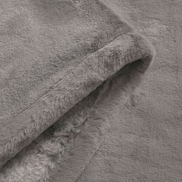 Kuschelige Decke, 2,0 x 2,3 m, hellgrau image number 4