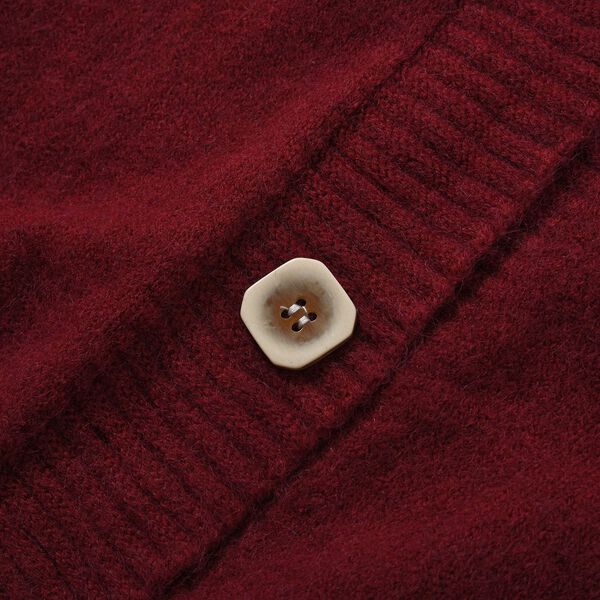 LA MAREY - Strickjacke mit Knöpfen, Rot image number 3