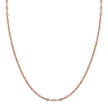 925 Silber ros&eacute;vergoldet Kette ca. 75 cm ca. 4,08g