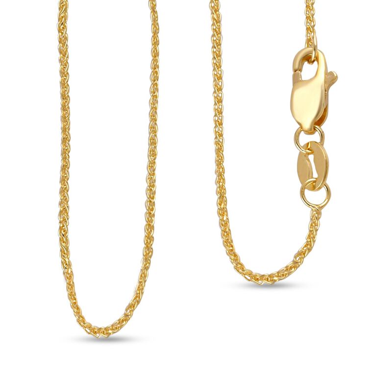 ILIANA Spiga-Halskette in 750 Gold, 2,09g image number 0