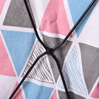 Dreieckiges Muster, faltbarer Wäschekorb, 48x36x25 cm, Rosa und mehrfarbig image number 6