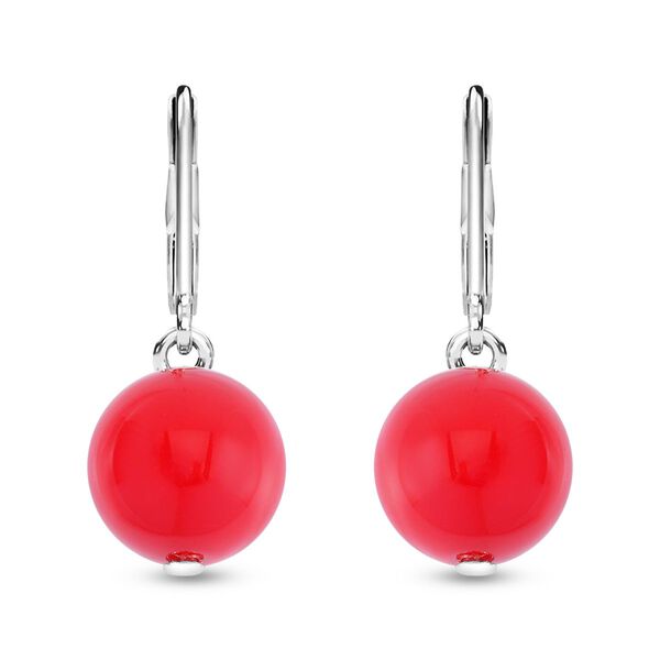 Rosa Muschelkernperle Schmuckset Reiner Edelstahl image number 6