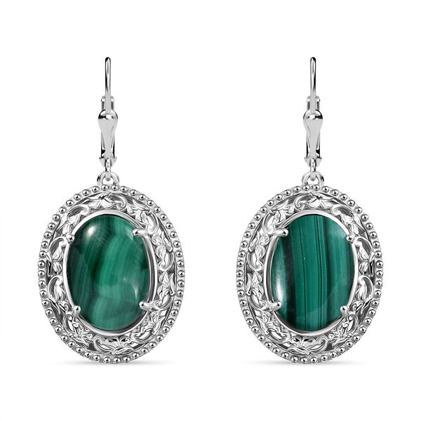 Malachit Ohrringe - 17,58 ct.