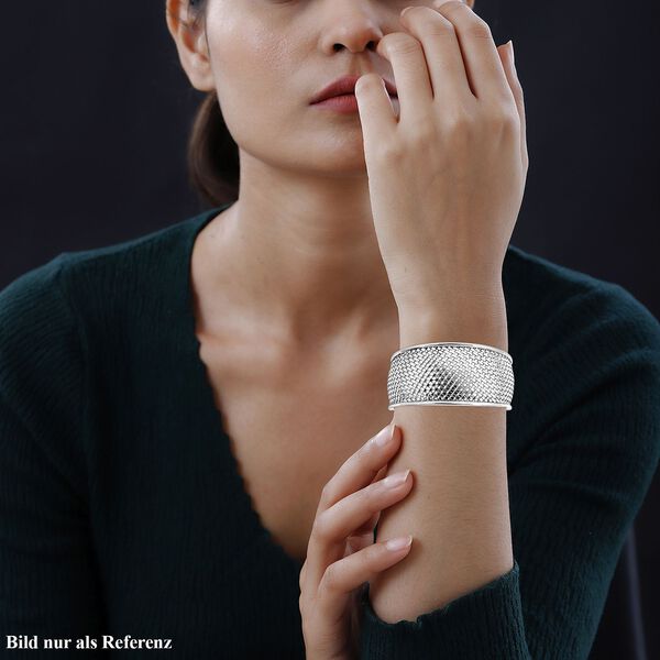 Royal Bali Kollektion - Armreif mit Korbflechtmuster - 36g image number 3