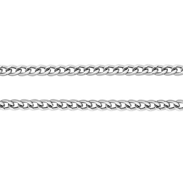 Panzerkette in 950 Platin, 45cm image number 3