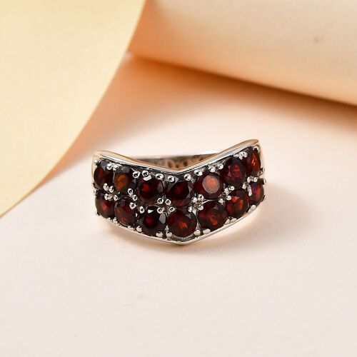 Natürlicher Mosambik Granat-Ring - 3,11 ct. image number 1