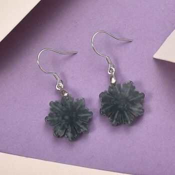 D'Joy nat&uuml;rliche Olmek Jadeit Ohrringe - 20 ct.