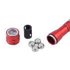 2er Set - Flexible LED Taschenlampen aus Aluminium mit Magnet, 17x2.2cm, Rot image number 6