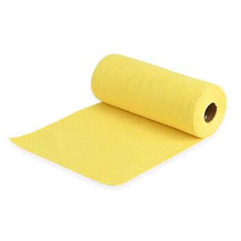 Wiederverwendbare Abrei&szlig;-Mikrofaserrolle, 30x30cm, Gelb