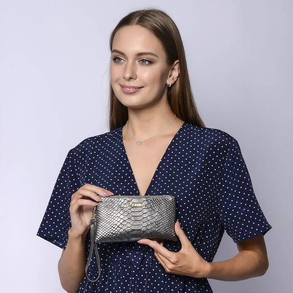 SENCILLEZ - 100% Leder Clutch image number 2