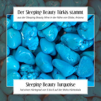 AA Sleeping Beauty T&uuml;rkis und Zirkon Ring - 4,38 ct.