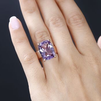 AA Rose De France Amethyst Ring - 10,38 ct.