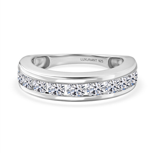LUXURIANT SI-GH Labor Diamant Half Eternity Ring - 2 ct.