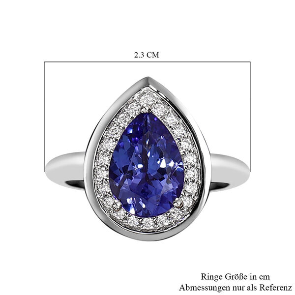 RHAPSODY AAAA Tansanit und VS EF Diamant-Ring - 2,27 ct. image number 5