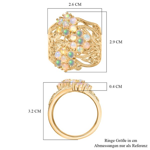 EverTrue AA natürlicher, äthiopischer Welo Opal Ring - 2,44 ct. image number 7
