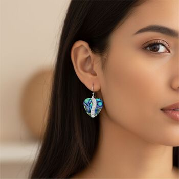 D'Joy Royal Bali - Abalone Muschel Ohrringe 925 Silber ca.