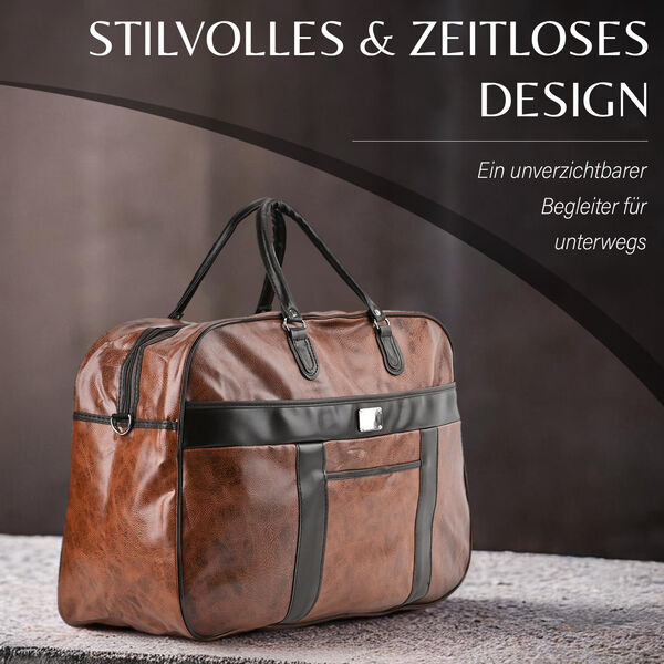 Reisetasche, braun image number 4