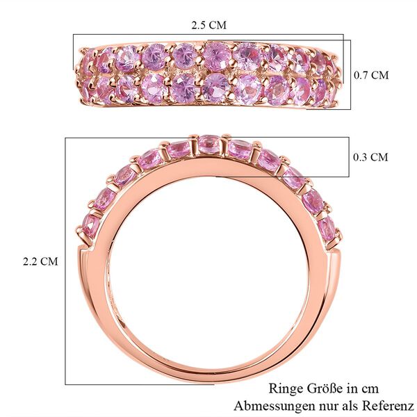 Rosa Saphir-Ring - 1,78 ct. image number 7