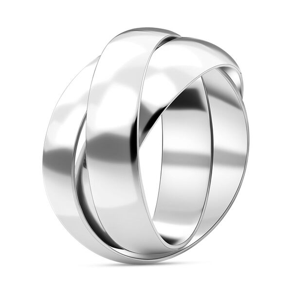 Royal Bali Kollektion- Wickelring Trio in 925 Silber image number 8