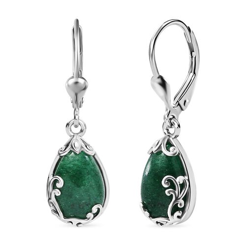 Grüne Aventurin Ohrringe - 5,89 ct. image number 0