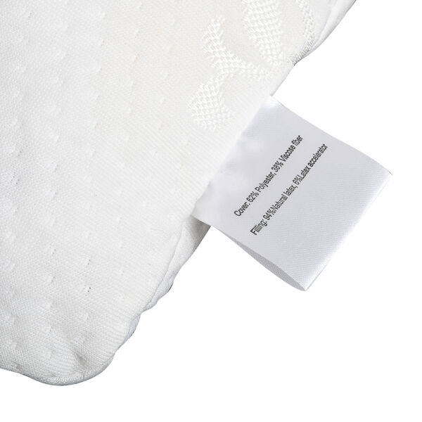 Doppellagiges Natur-Latex Kissen, Gr&ouml;&szlig;e 40x60x12 cm image number 1