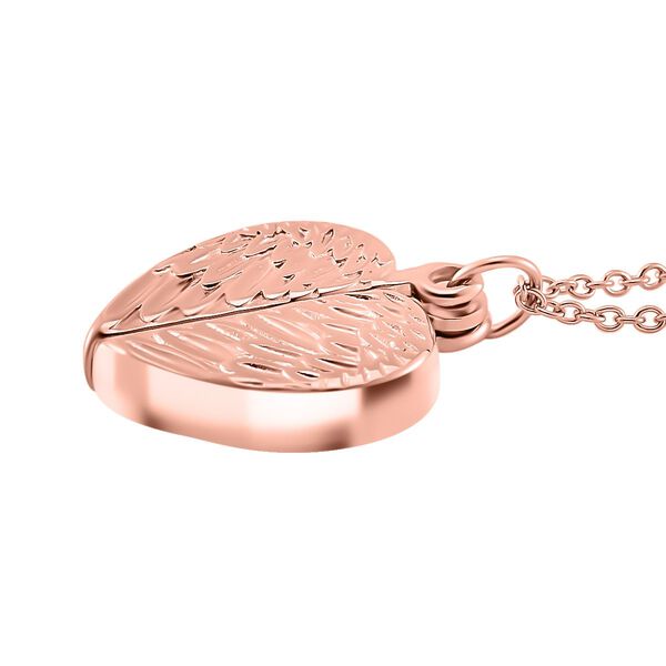 Reiner Edelstahl IP Rosa PlattierungHalskette ca. 60 cm ca. 10,00g image number 3