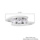 LUSTRO STELLA - Zirkonia-Ring, 925 Silber rhodiniert  ca. 1,20 ct image number 4