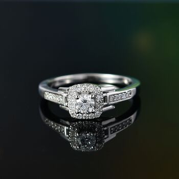 LUXURIANT SI-GH Labor Diamant Ring - 0,33 ct.