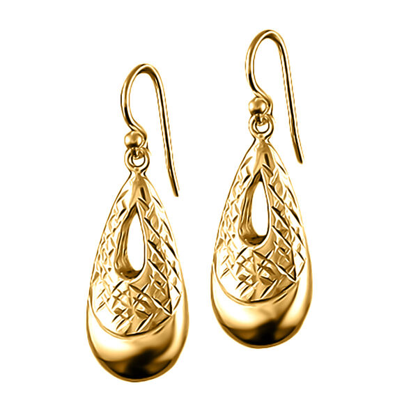 Ohrh&auml;nger in vergoldetem 925 Silber