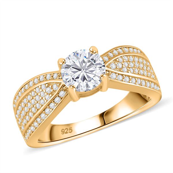 Moissanit Ring - 1,51 ct.