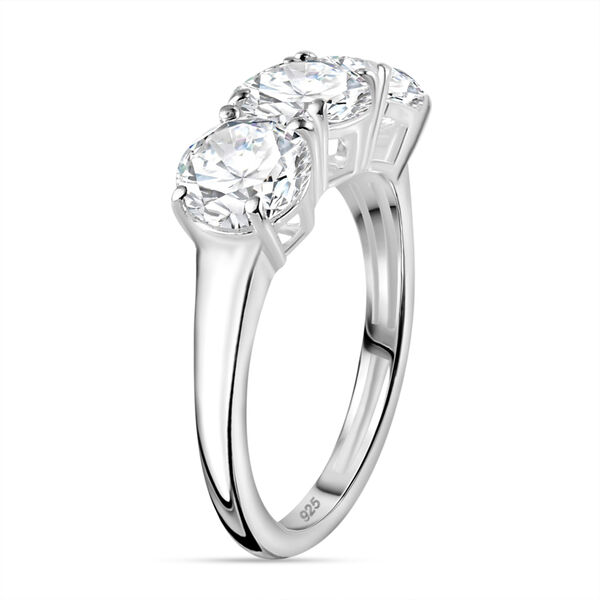 Wei&szlig;es Zirkonia-Schmuckset image number 6