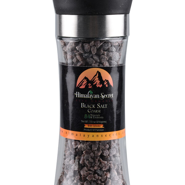 Schwarzes Himalaya Salz in Grobsalzm&uuml;hle image number 2