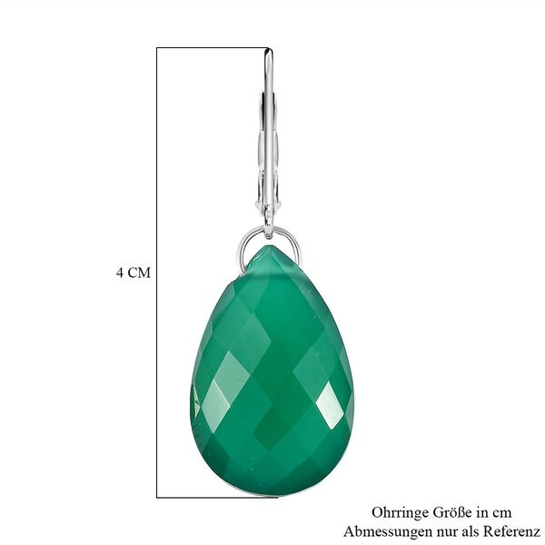 Verde Onyx Ohrringe - 27,80 ct. image number 6