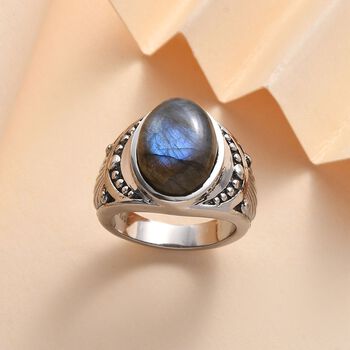 Labradorit Ring - 7,08 ct.
