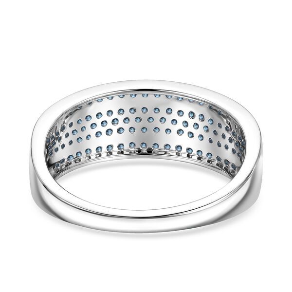 D'Joy blauer Diamant Ring - 0,53 ct. image number 6