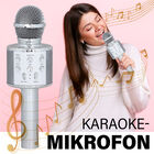Multifunktions Karaoke Mikrofon, Silber image number 2